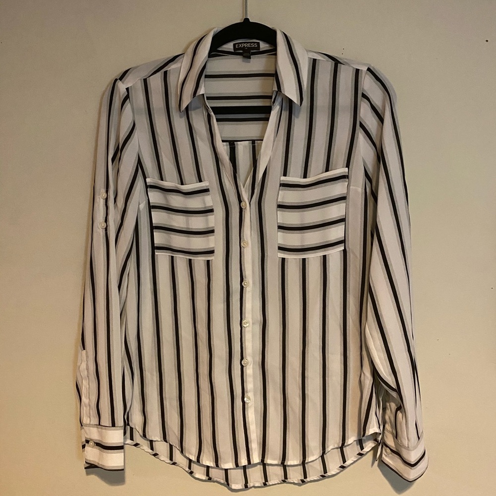 EXPRESS Long Sleeve Blouse